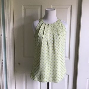 Banana republic Green flowy shirt